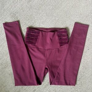 Ellie Deep Purple Leggings